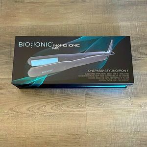 Bioionic One Pass Hair Straightener 1” New in box
